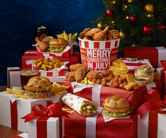 kfc 11 days of christmas in july