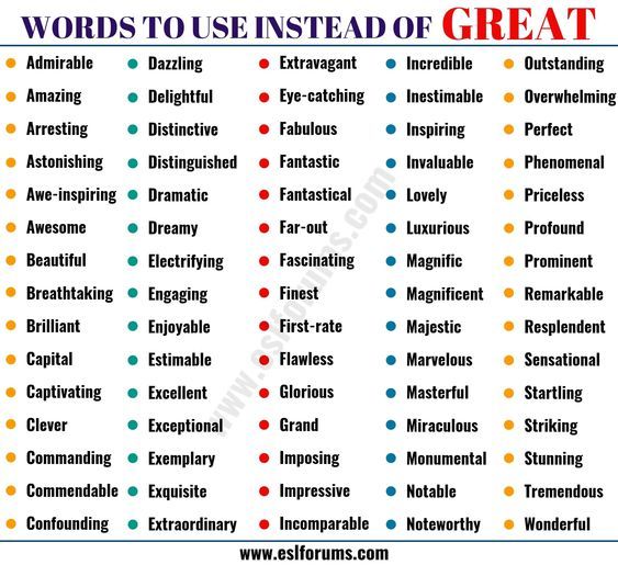 synonyms of great