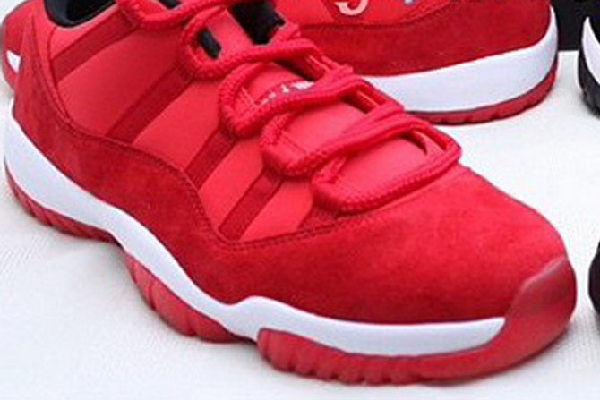 jordan red suede 11