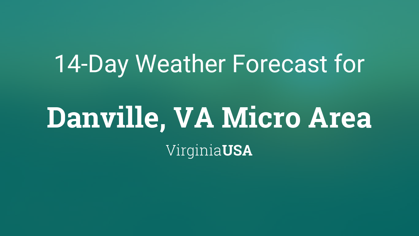 weather today danville va