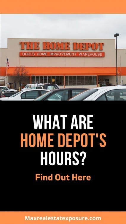 what time does home depot open saturday