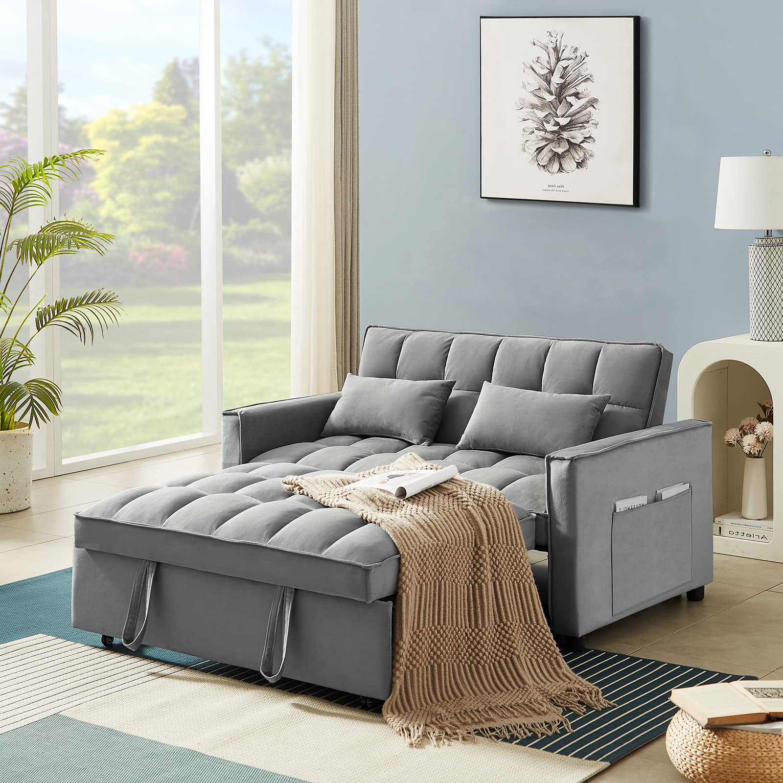 loveseat sleeper sofa bed