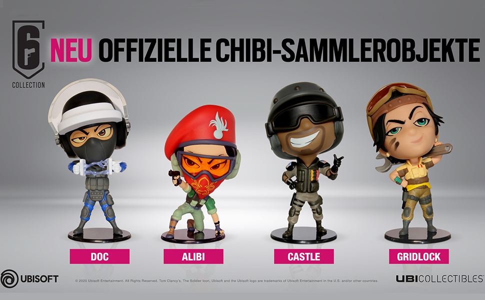 rainbow six figuren