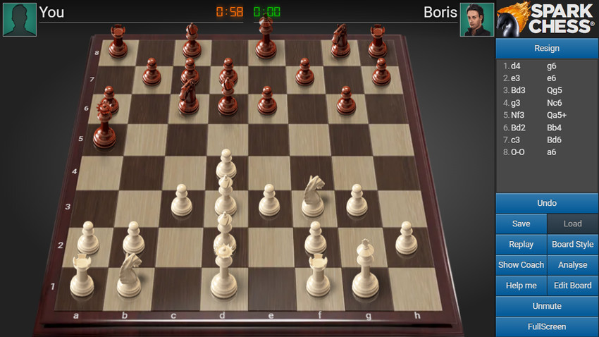 chess online against the computer