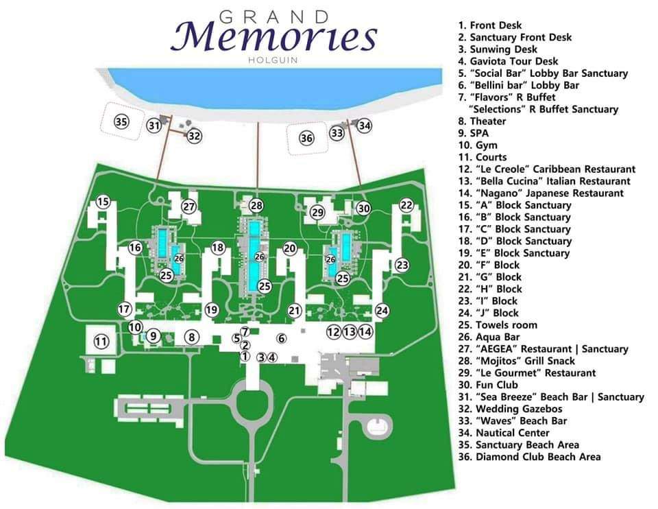 hotel holguin map