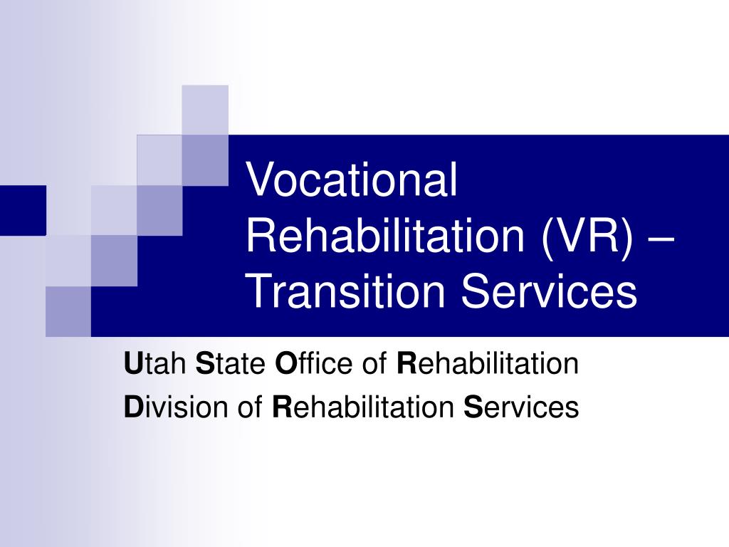 vocational rehabilitation ppt