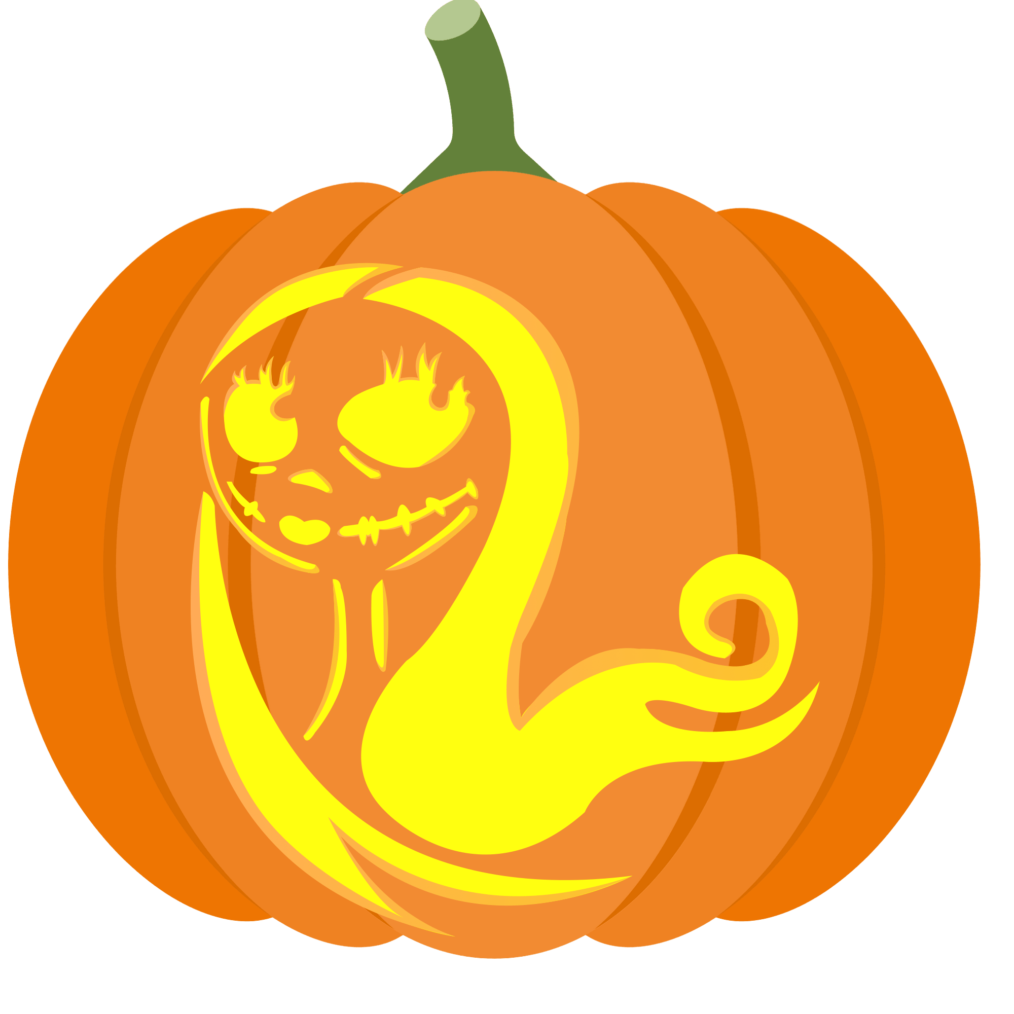 sally pumpkin pattern