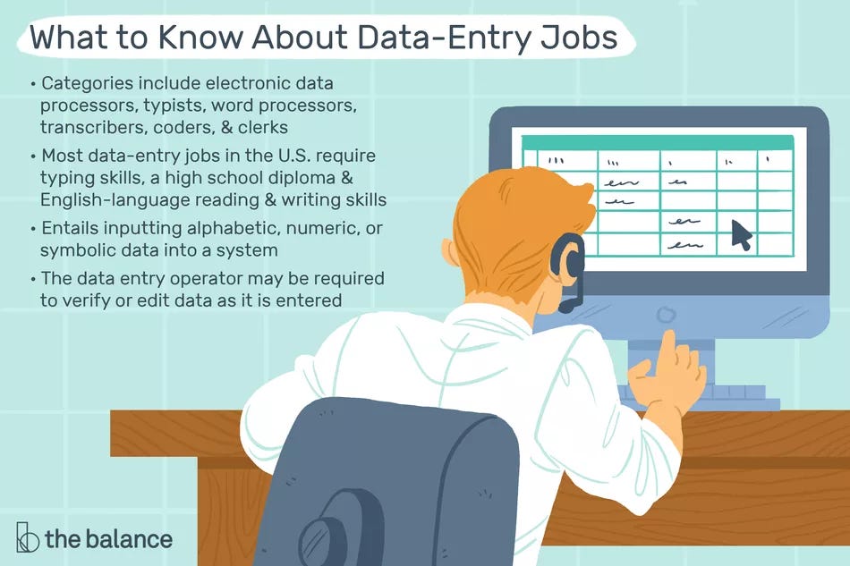 data entry jobs