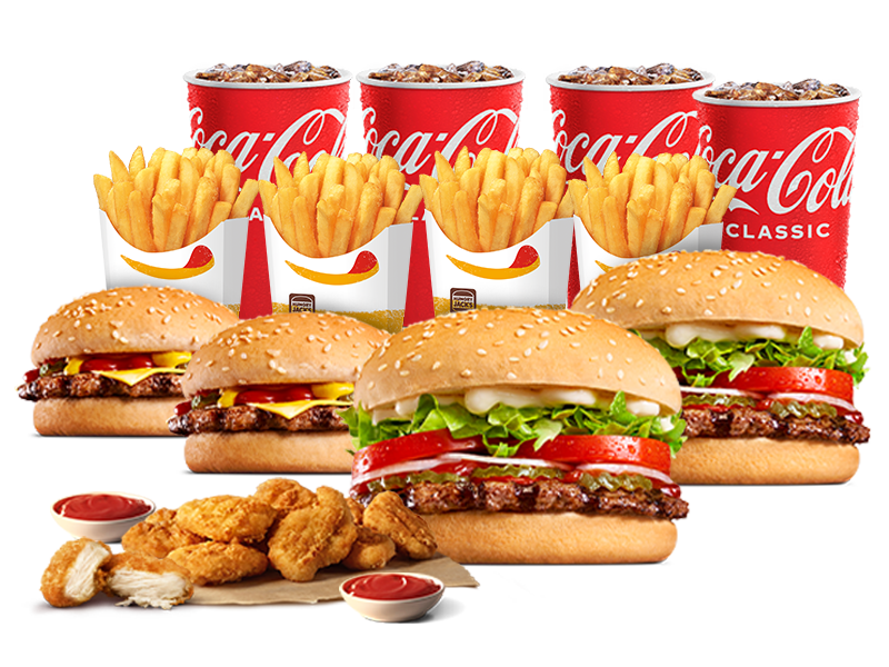 hungry jacks family bundle medium price