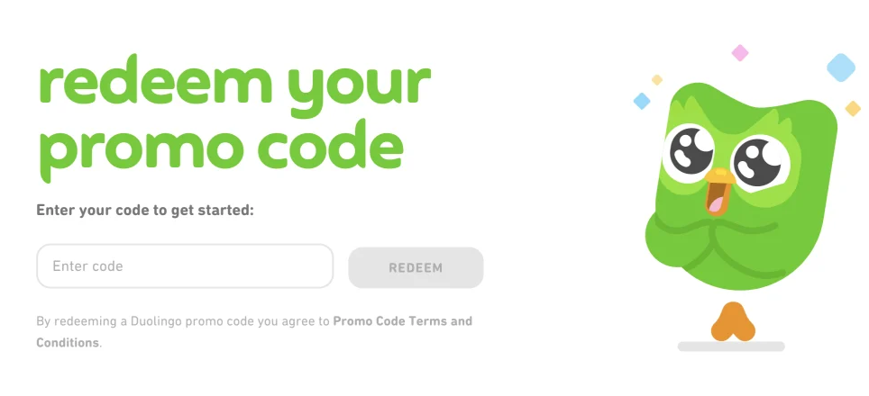 duolingo promo code