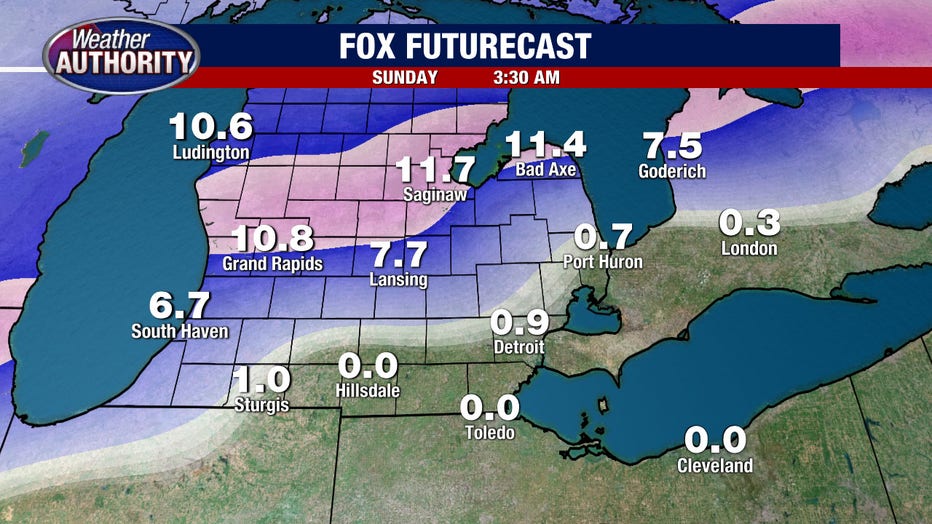 detroit area weather forecast