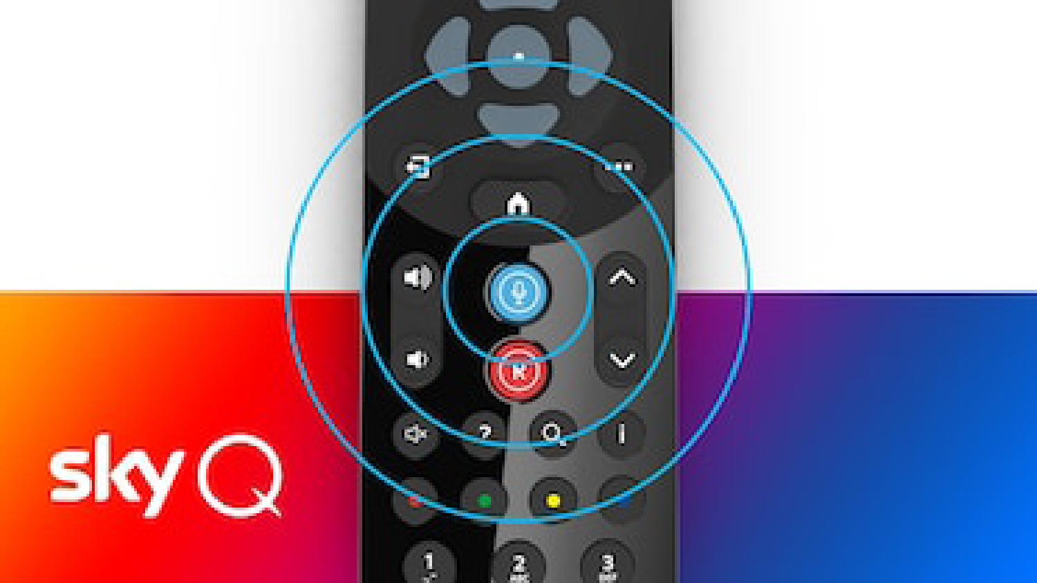 buttons sky q remote control diagram