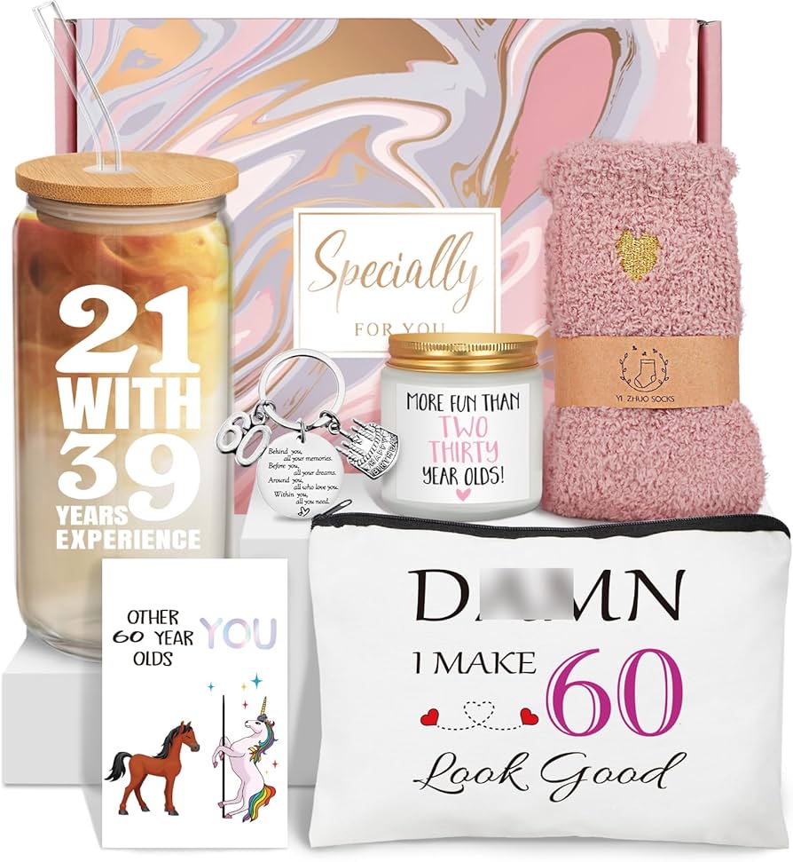 60th birthday gifts for women