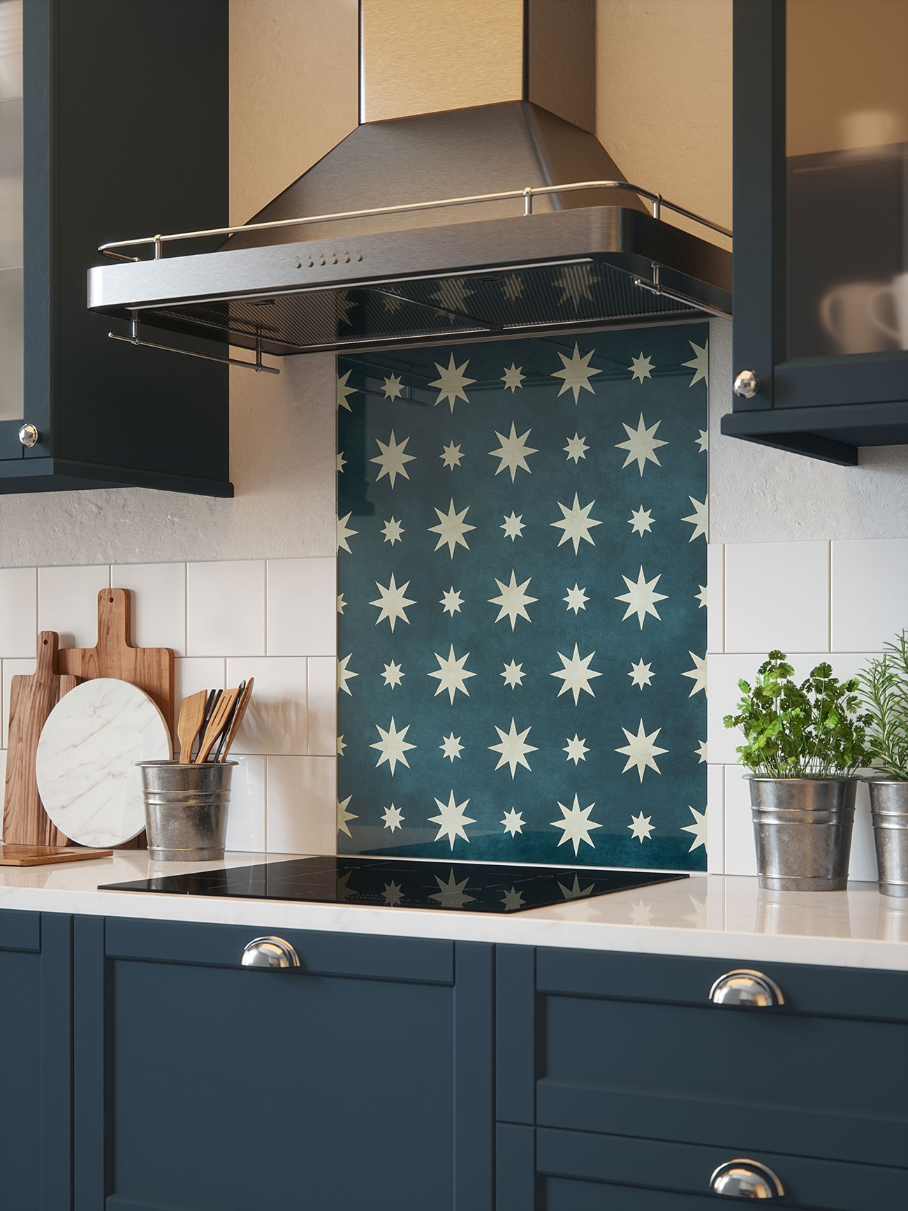 adhesive splashback