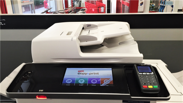 how do you print something at staples