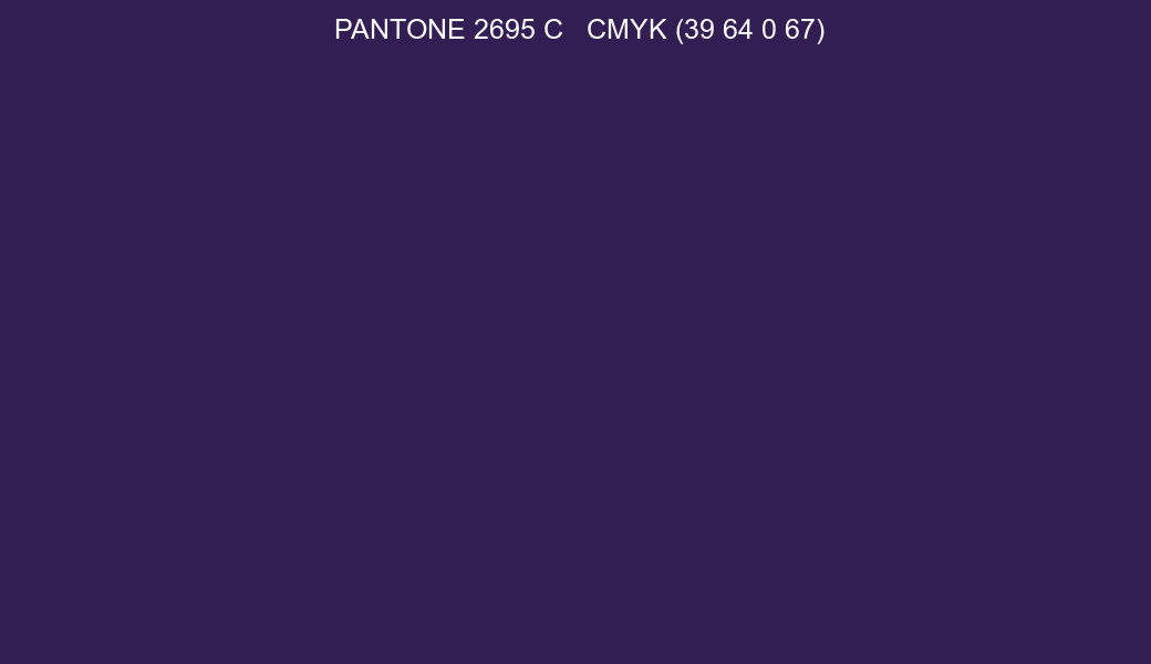 pantone 2695