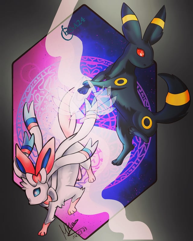 sylveon x umbreon