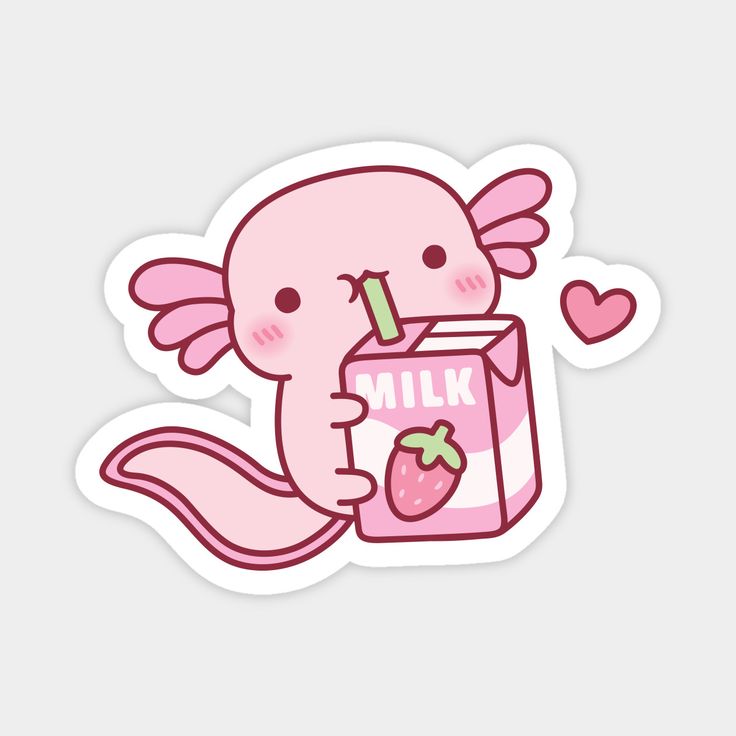 cute axolotl drawings