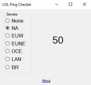 lol ping checker