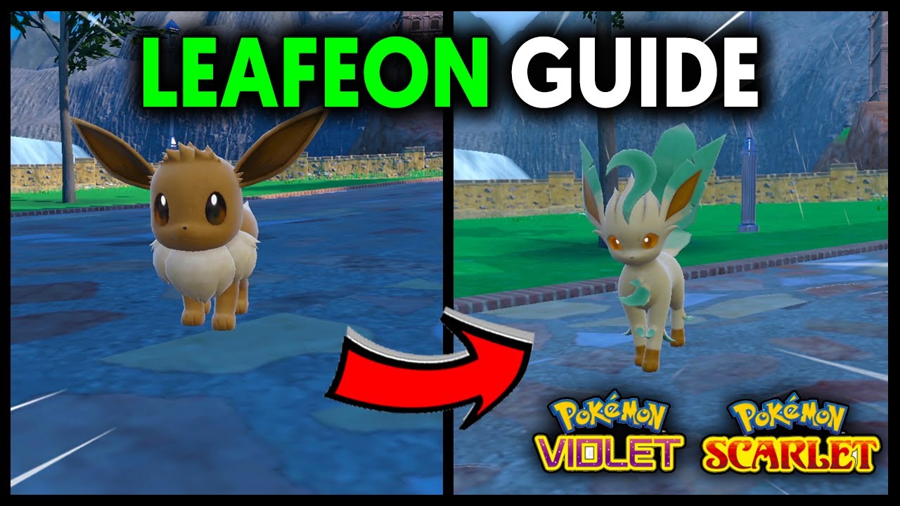 how to evolve eevee into leafeon