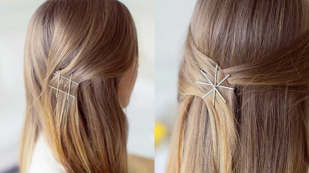 using bobby pins to style hair