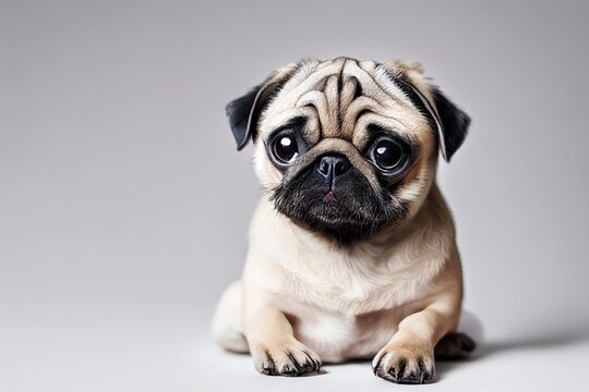 cute pug dog images