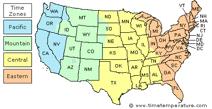 what is il time zone