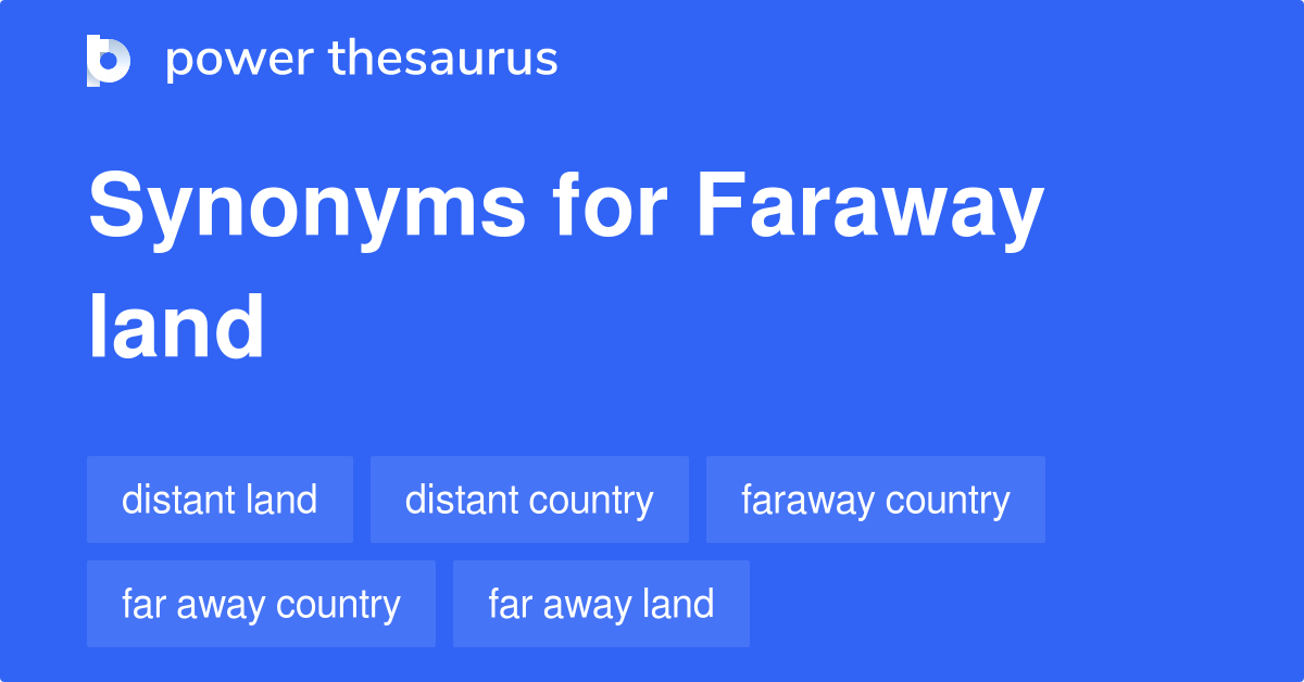 far away synonym