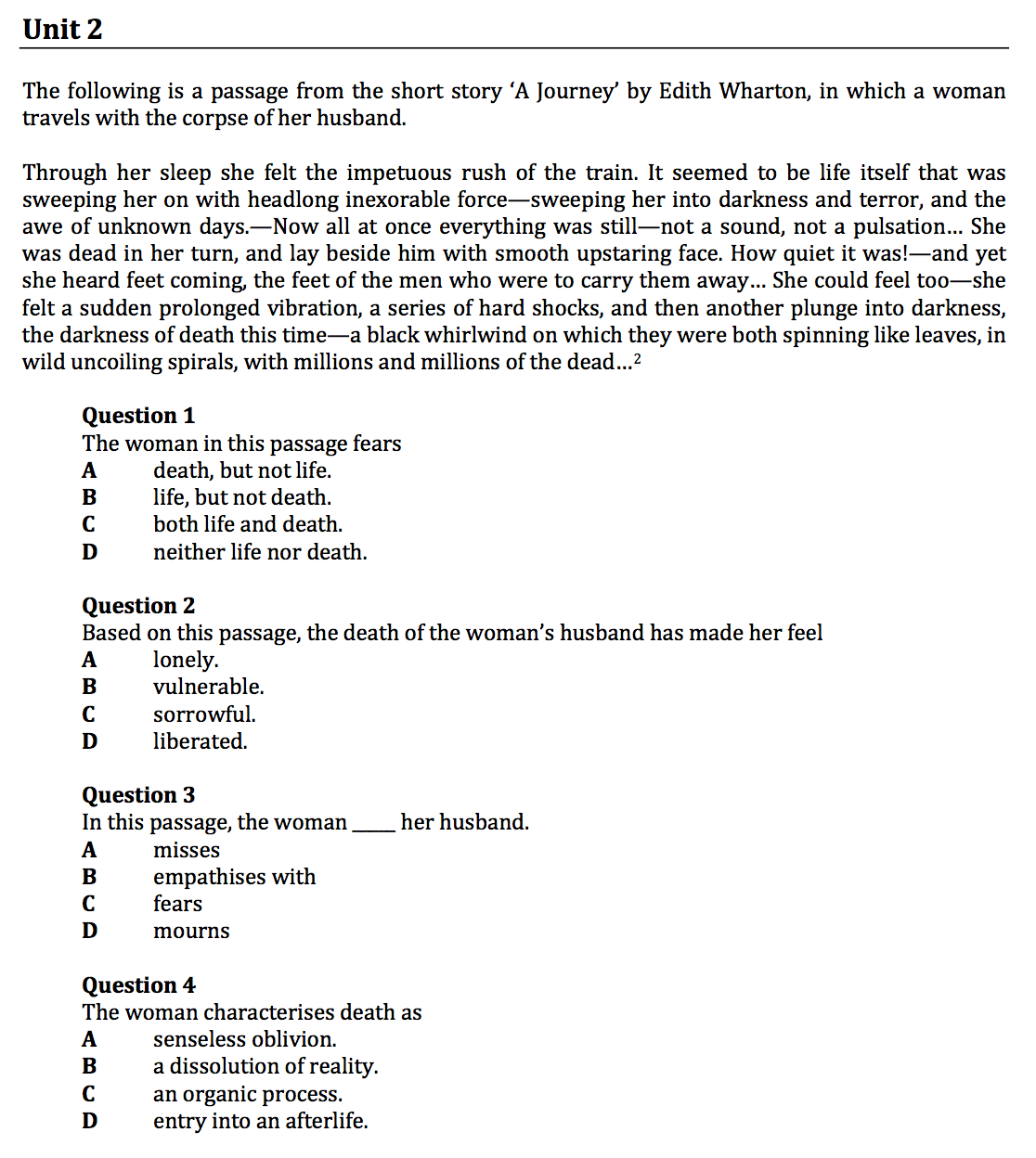 gamsat section 1 questions