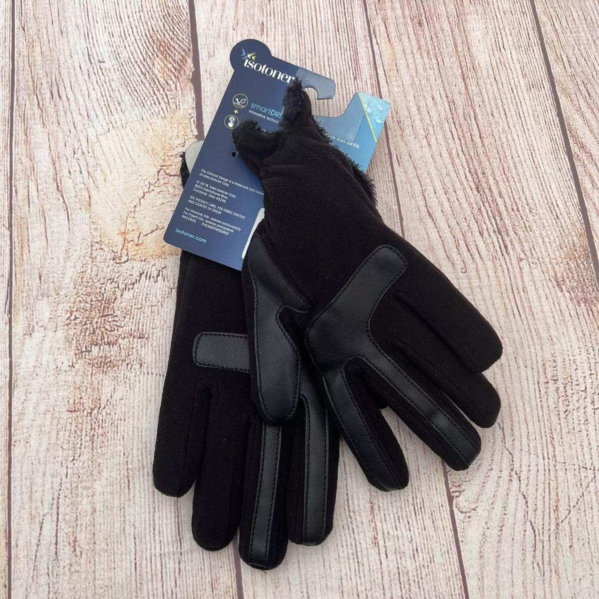 black isotoner gloves