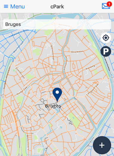 bruges free parking