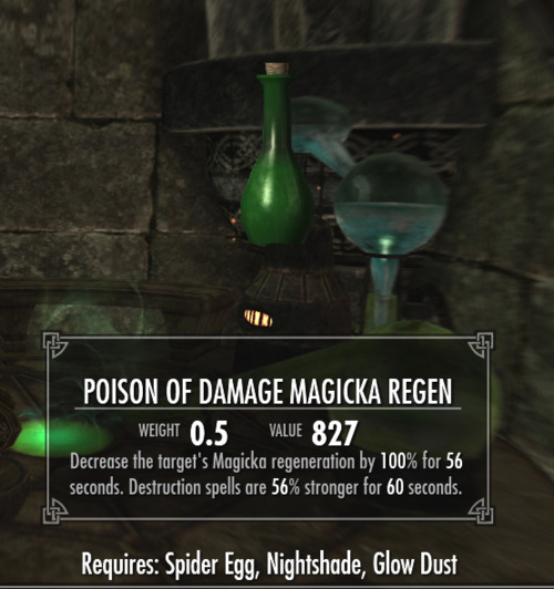 magicka regen skyrim