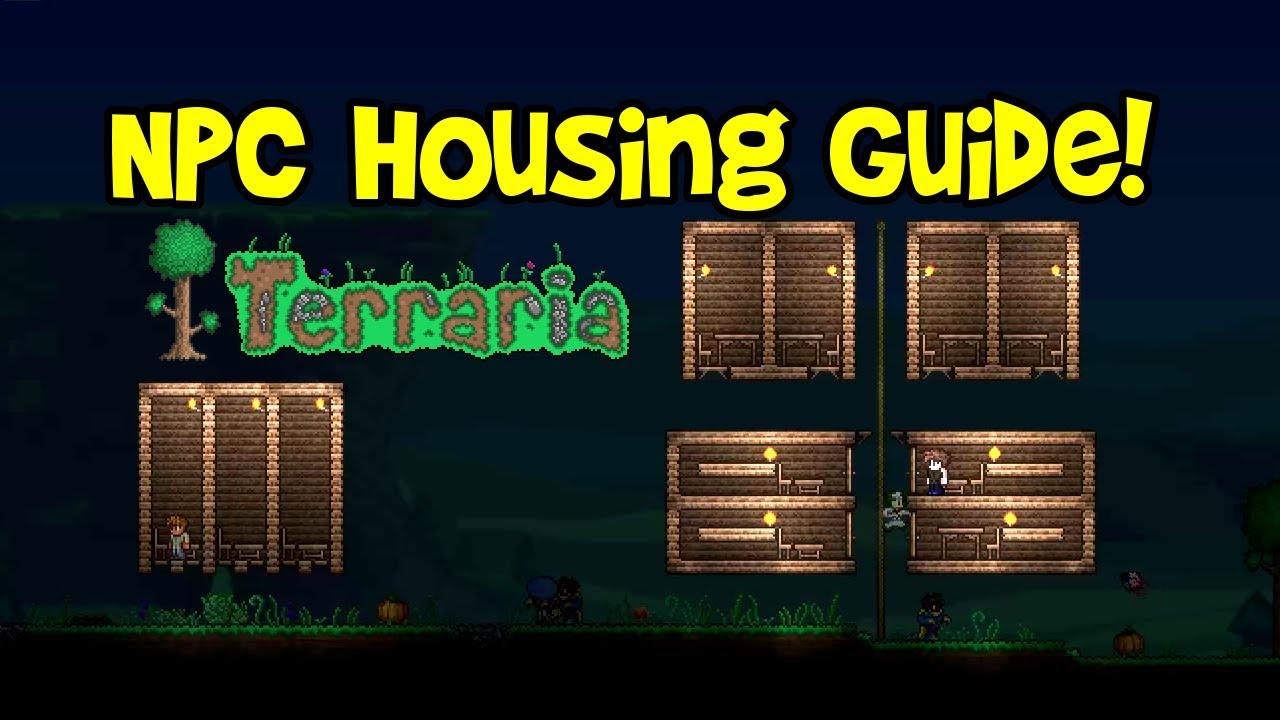 terraria npc houses