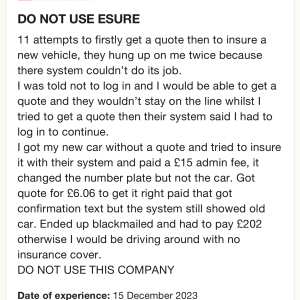 esure car insurance review