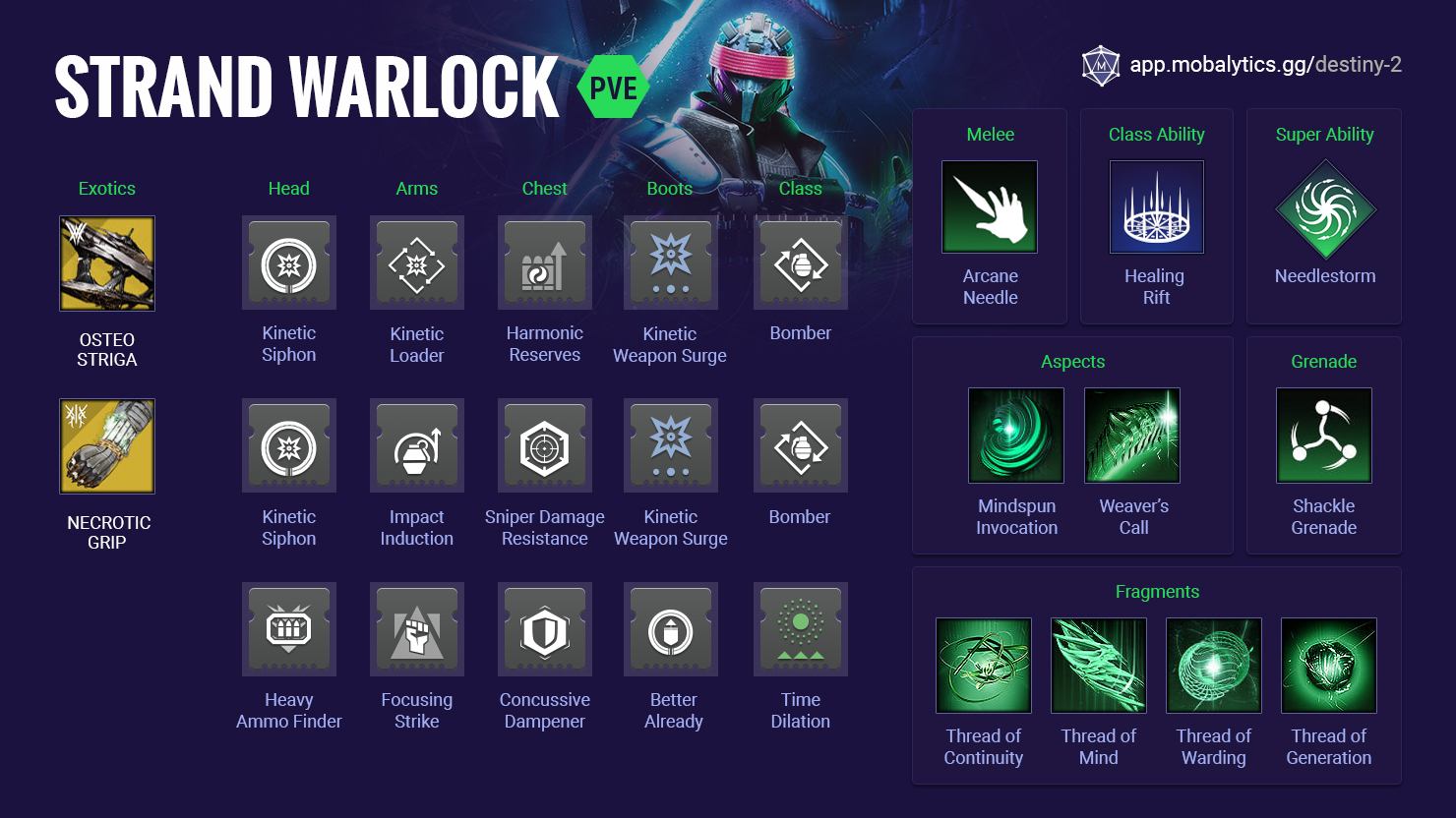 best strand warlock build