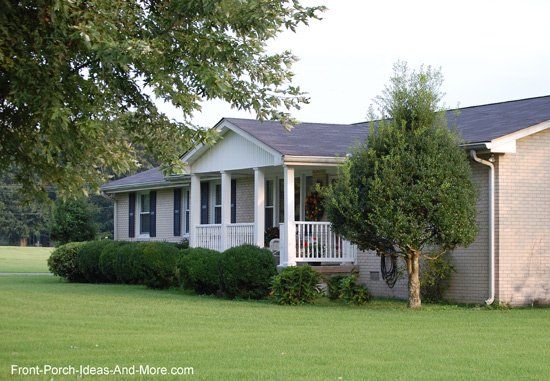 ranch style porch