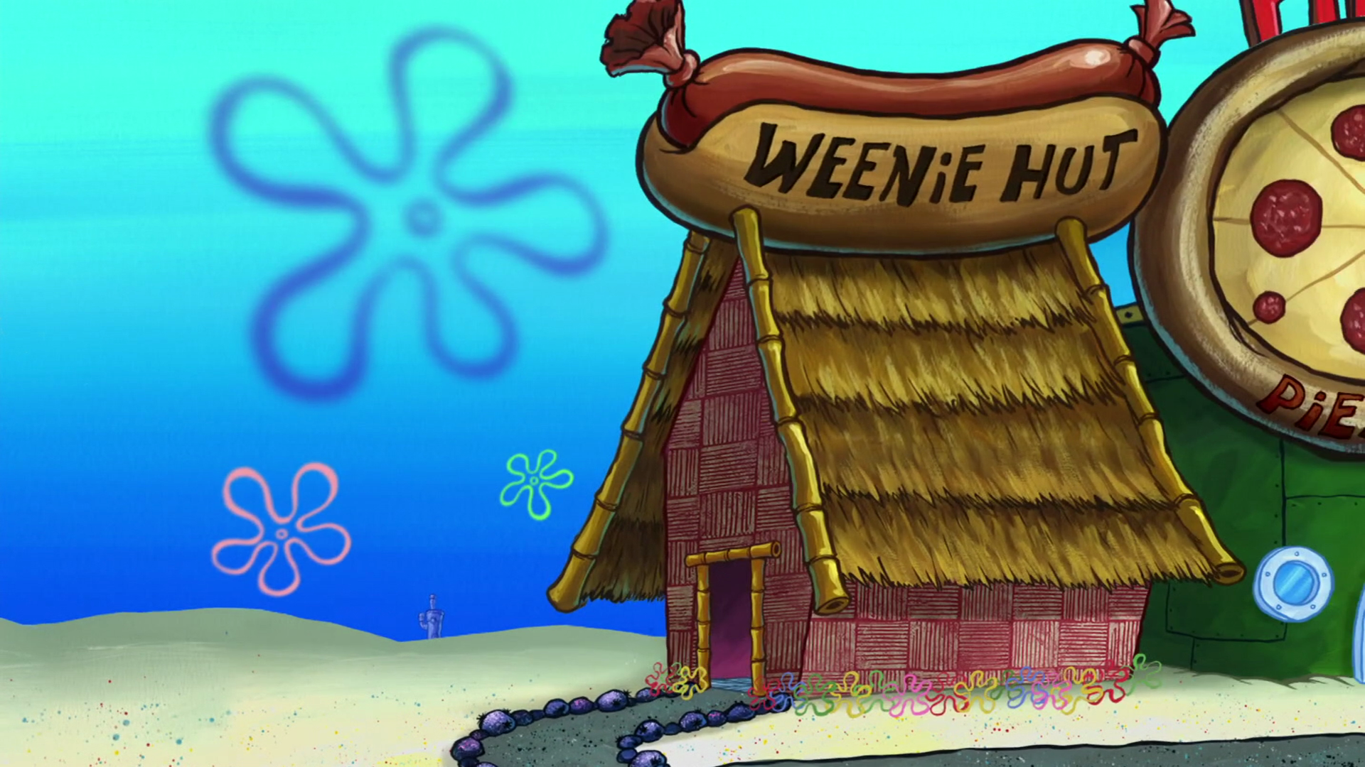 spongebob hut