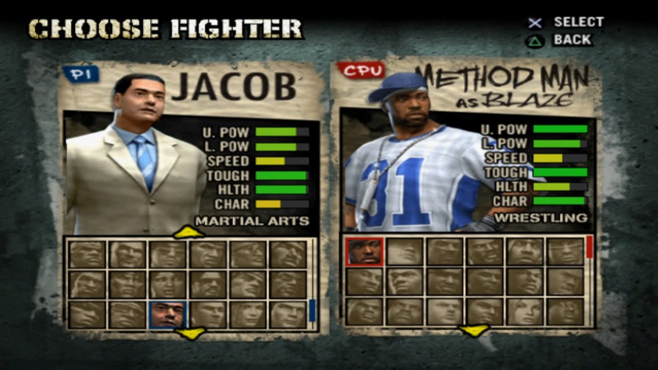 def jam fight for new york characters