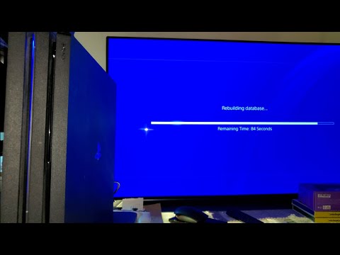 ps4 rebuild database time