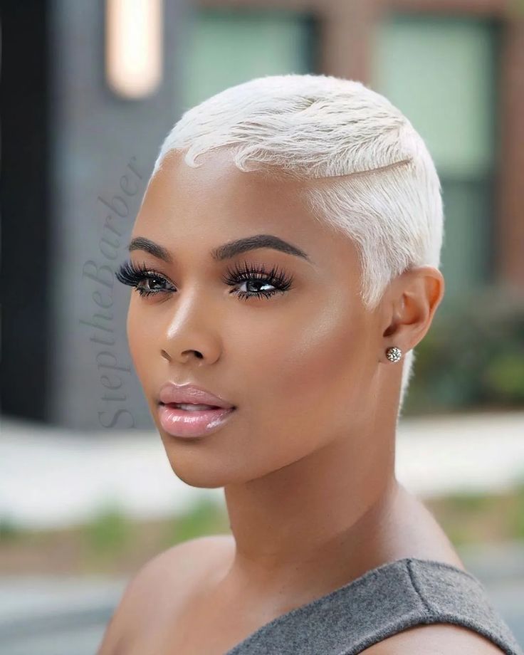 platinum blonde short hairstyles