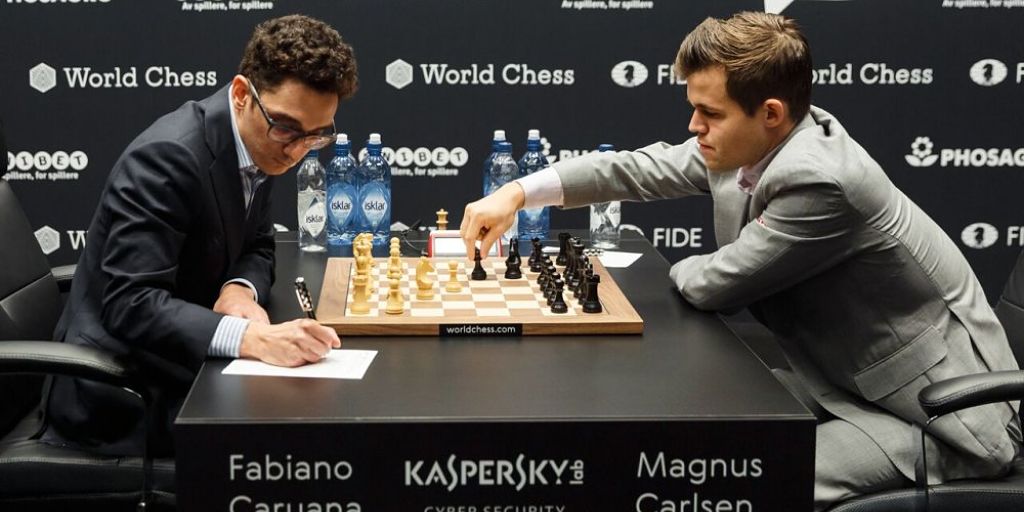 carlsen vs caruana game 12