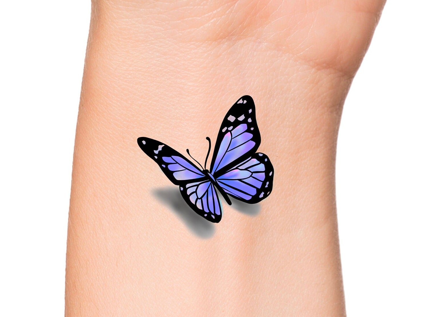 3d butterfly tattoo