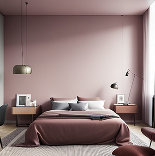 asian paints bedroom colour combination with code