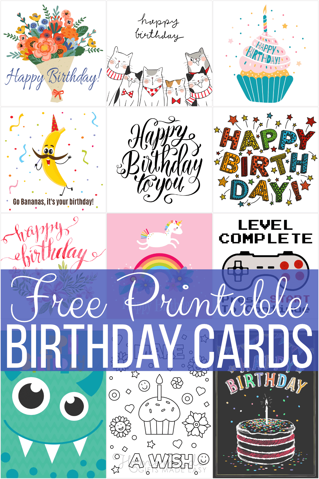 printable cards birthday