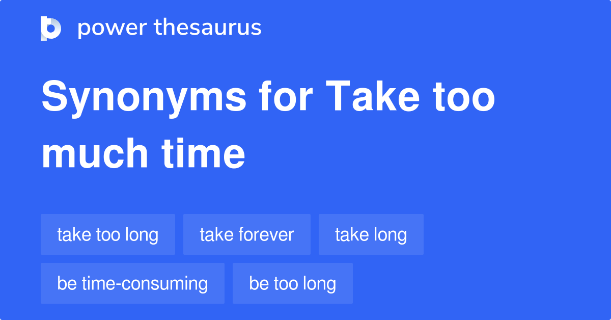 time consuming synonym