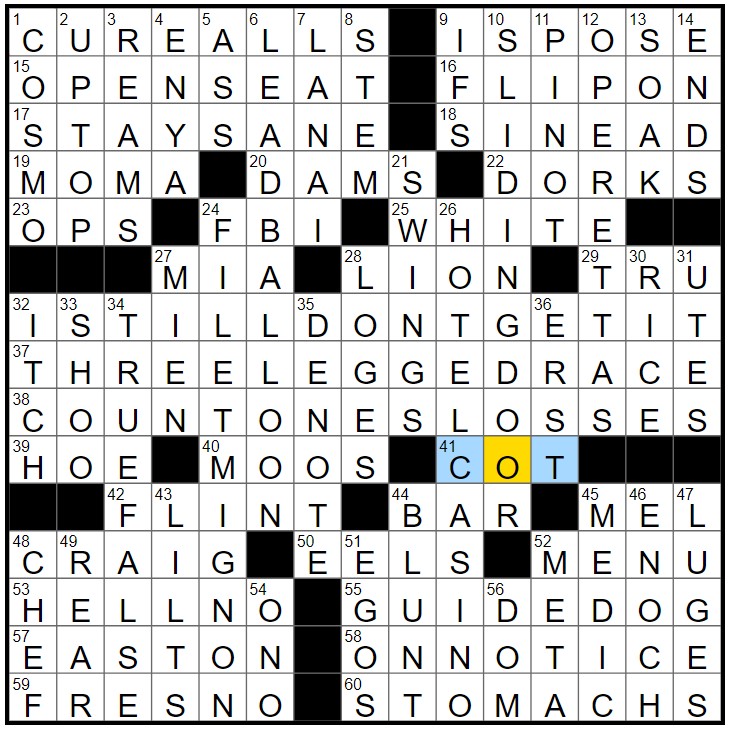 slice eg crossword