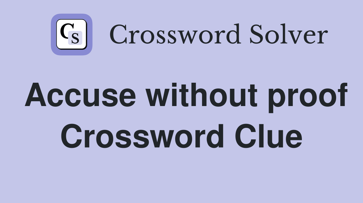 proof of ownership crossword clue