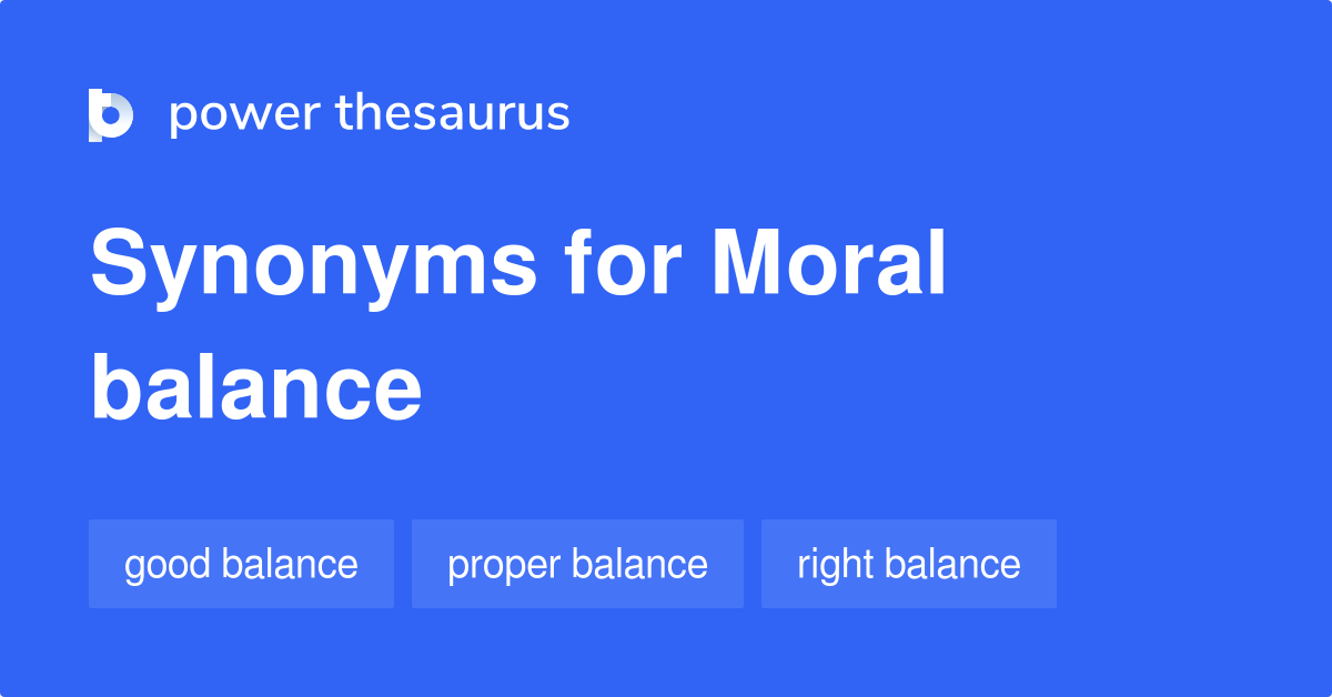 synonym for morally