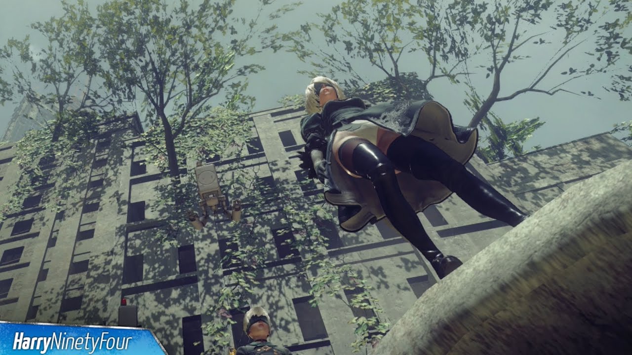 nier automata look up skirt achievement