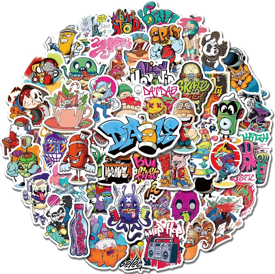 graffiti stickers